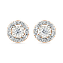 Maya Gold & Diamond Earrings