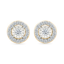 Maya Gold & Diamond Earrings