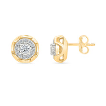 Ashita Gold & Diamond Earrings