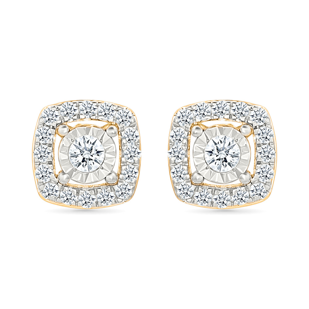 Enchanting Aquamarine Studs Earring