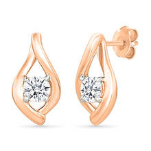 Veritate Gold & Diamond Earrings