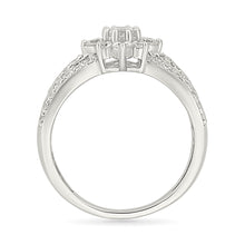 Fragrance Floral Gold & Diamond Ring