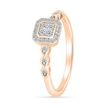 Majestic Glittering Gold & Diamond Ring