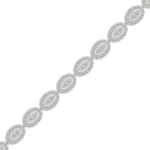 Radiant Symphony Oval  Diamond Bracelet