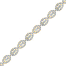 Radiant Symphony Oval  Diamond Bracelet
