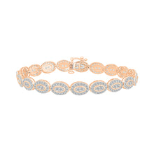 Radiant Symphony Oval  Diamond Bracelet
