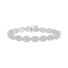 Radiant Symphony Oval  Diamond Bracelet