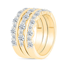 The Salina Stackable Gold & Diamond Ring