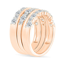 The Salina Stackable Gold & Diamond Ring