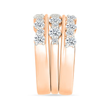 The Salina Stackable Gold & Diamond Ring