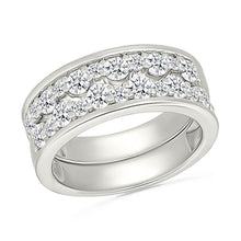 The Salina Stackable Gold & Diamond Ring