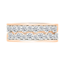 The Salina Stackable Gold & Diamond Ring