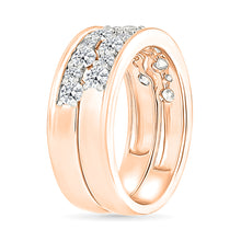 The Salina Stackable Gold & Diamond Ring