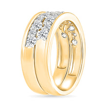 The Salina Stackable Gold & Diamond Ring