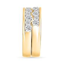 The Salina Stackable Gold & Diamond Ring