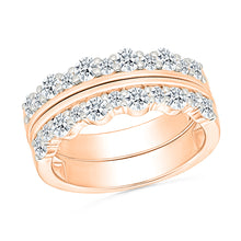 The Salina Stackable Gold & Diamond Ring