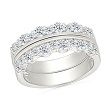 The Salina Stackable Gold & Diamond Ring