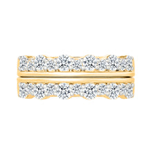 The Salina Stackable Gold & Diamond Ring
