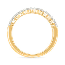 The Salina Stackable Gold & Diamond Ring