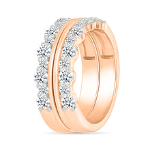 The Salina Stackable Gold & Diamond Ring
