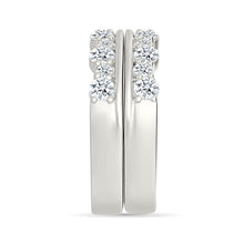 The Salina Stackable Gold & Diamond Ring