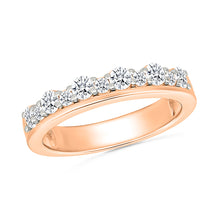 The Salina Stackable Gold & Diamond Ring