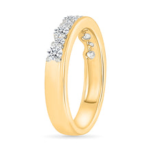 The Salina Stackable Gold & Diamond Ring