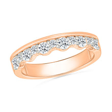 The Salina Stackable Gold & Diamond Ring