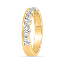 The Salina Stackable Gold & Diamond Ring