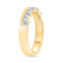 The Salina Stackable Gold & Diamond Ring