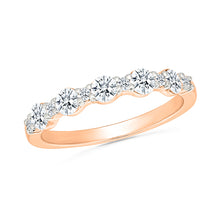 The Salina Stackable Gold & Diamond Ring