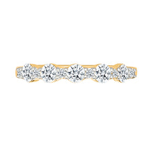 The Salina Stackable Gold & Diamond Ring