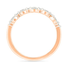 The Salina Stackable Gold & Diamond Ring