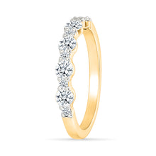 The Salina Stackable Gold & Diamond Ring