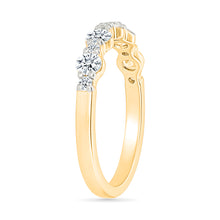 The Salina Stackable Gold & Diamond Ring