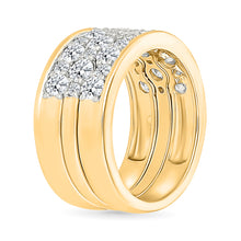 The Salina Stackable Gold & Diamond Ring