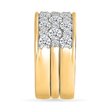 The Salina Stackable Gold & Diamond Ring