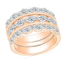 The Salina Stackable Gold & Diamond Ring