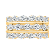 The Salina Stackable Gold & Diamond Ring