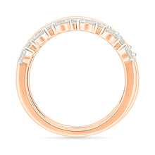 The Salina Stackable Gold & Diamond Ring