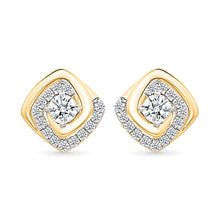 Gloaming Gold & Diamond Earrings