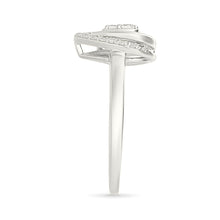 Petal Teardrop Sparkle Ring