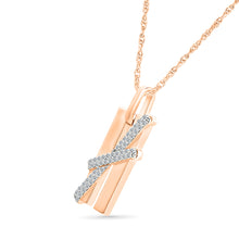 Zinnia Diamond Pendant