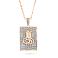 Serpent Diamond Pendant