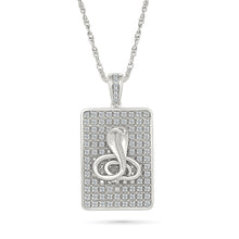 Serpent Diamond Pendant
