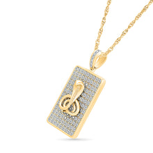 Serpent Diamond Pendant