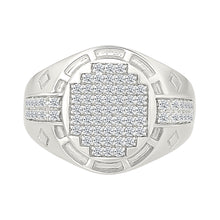 Dazzling Diamond Cluster Ring