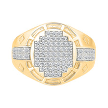 Dazzling Diamond Cluster Ring