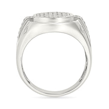 Dazzling Diamond Cluster Ring