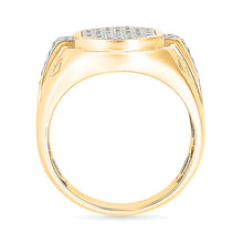 Dazzling Diamond Cluster Ring